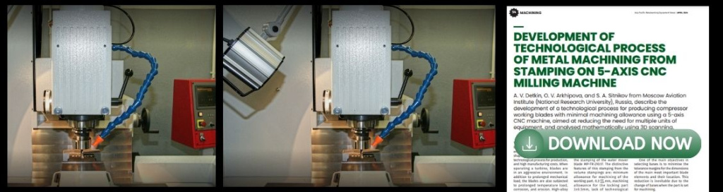 Development Of Technological Process Of Metal Machining From Stamping On 5-AXIS CNC Milling Machine Banne