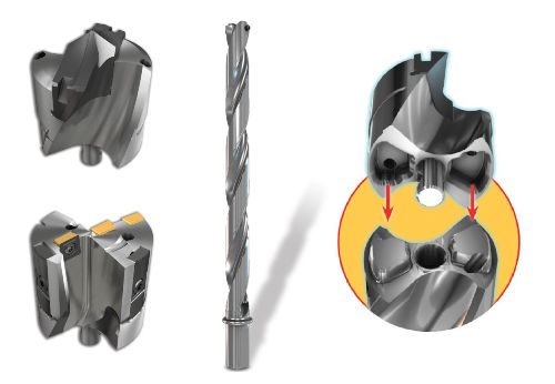 Iscar Expands Modular Exchangeable Drilling Heads Lineup For Large Diameter Deep Drilling