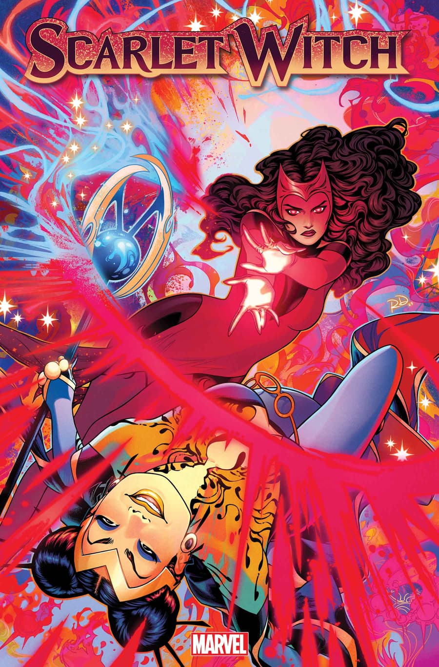 SCARLET WITCH #10 cover by Russell Dauterman