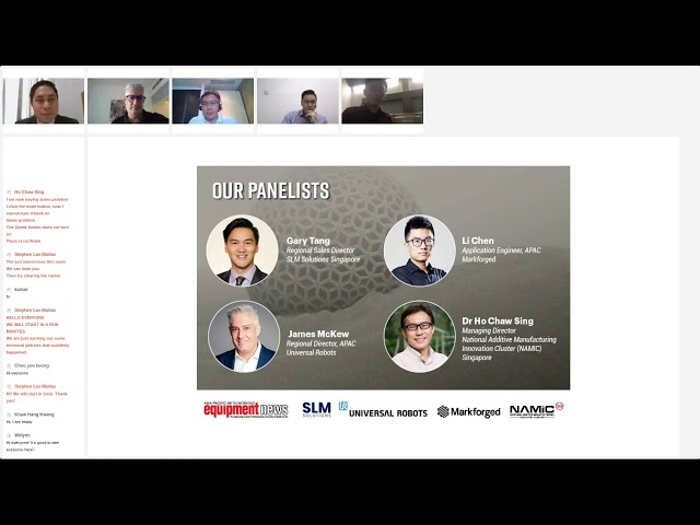 The Future Of Additive Manufacturing In Southeast Asia Webinar