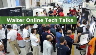 Walter To Hold Online Tech Talks